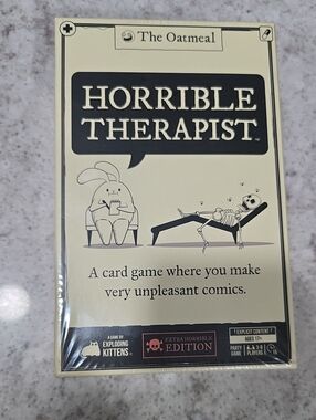 Horrible Therapist Card Game